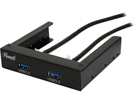 Rosewill 30 2 Ports 35-Inch Front Panel Expansion Bay USB Hub RCH-200