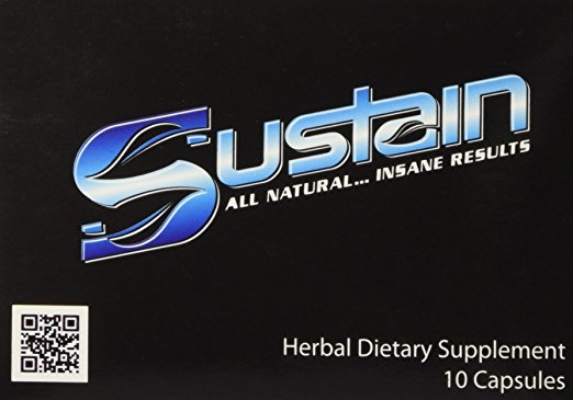 Sustain All Natural Enhancer & Testosterone Booster 10 capsules