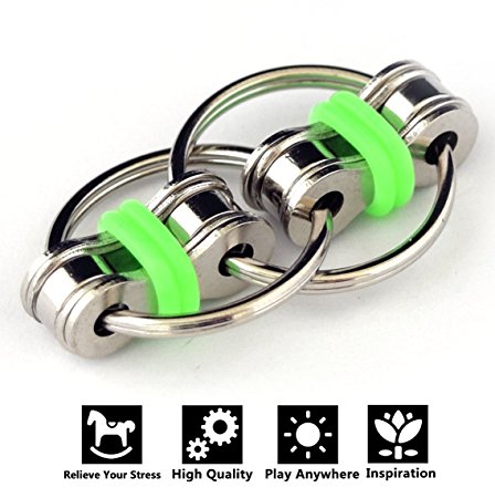 Flippy Chain Fidget Toy Idle Hands Relieve Stress Reducer for Autism, ADD, ADHD, and Autism Boredom your Finger Tips