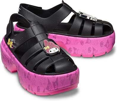 Crocs Unisex-Adult Sanrio Stomp Sandals Platform