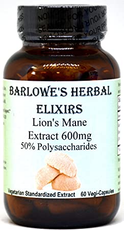 Barlowe's Herbal Elixirs Lion's Mane Mushroom Extract