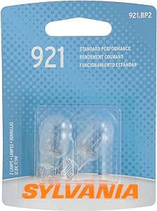 Sylvania 921.BP2 Basic Miniature Bulb, (Pack of 2)