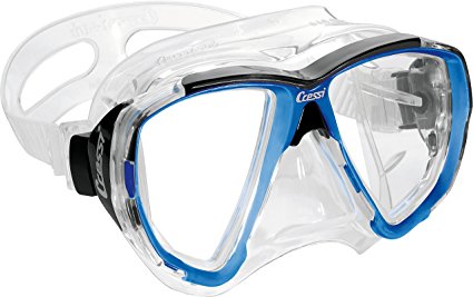 Cressi Big Eyes Wide View Scuba Snorkeling Dive Mask (Italian Made)
