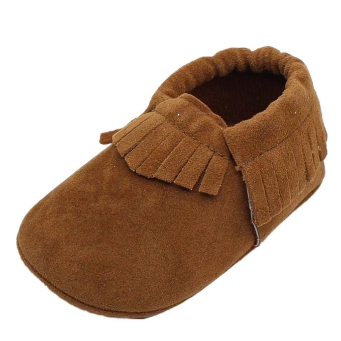 Voberry® Infant Baby Bling Moccasins Soft Sole Anti-Slip Tassels Prewalker Toddler Shoes