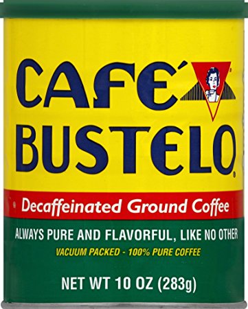 Café Bustelo Decaffeinated Coffee, 10 Ounce (Packaging May Vary)