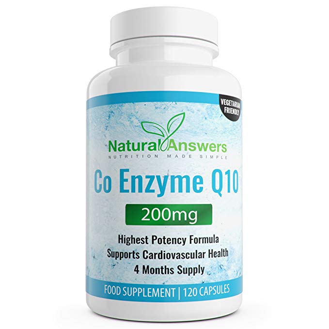 CoQ10 200 mg Co Enzyme Q10 CoQ10 120 coenzyme q10 Capsules - 4 Months Supply of coq10 Tablets Enzyme co- Enzyme q10 q10 co enzymes co Enzyme
