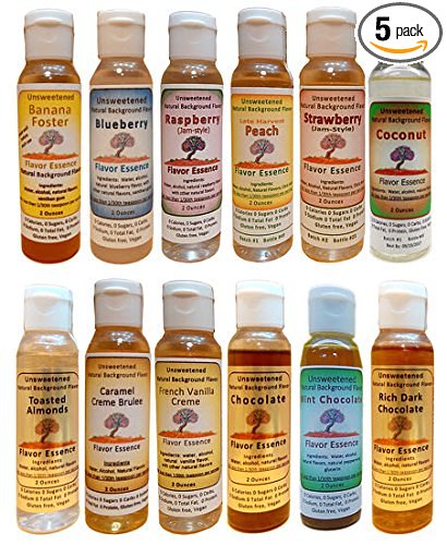 Best Price Flavors 5-Bottle Case ~Any Combination You Want~ by Flavor Essence (Simply customize /type in your wish list at checkout)
