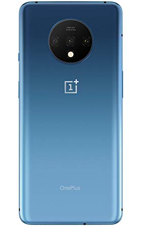 OnePlus 7T HD1900 256GB, 8GB, Dual Sim, 6.55 inch, 48MP Main Lens, Triple Lens Camera, GSM Unlocked International Model, No Warranty (Glacier Blue 256GB 8GB)
