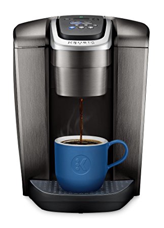 Keurig K-Elite K Single Serve K-Cup Pod Maker, with Strong Temperature Control, Iced Coffee Capability, 12oz Brew Size, Brushed Slate