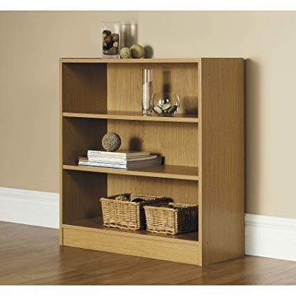 Orion Wide 3-Shelf Bookcase (2 Pack, Other)