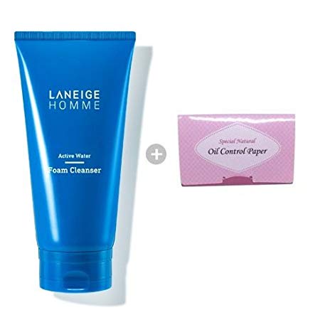 Laneige Homme Active Water Foam Cleanser 5.07oz(150ml)