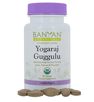 Banyan Botanicals Yogaraj Guggulu - USDA Organic - 90 tablets - Ayurvedic Herbs for Pain in the Muscles, Nerves & Joints*