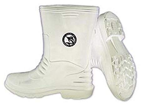 Marlin White Boots Size: 10