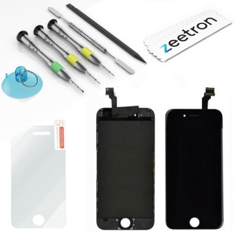 Zeetron Screen Replacement Repair Kit for iPhone 6 - Black