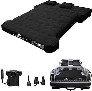 Umbrauto Truck Bed Air Mattress for 6-6.5ft Full Size Short Truck Beds, Inflatable Mattress with Pump, Pick Up Bed Air Mattress for Truck Tent Camping