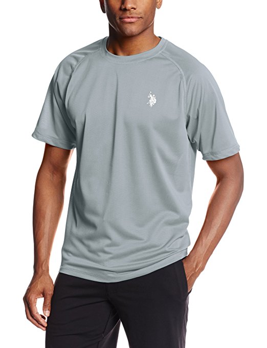 U.S. Polo Assn. Men's Rashguard Swim T-Shirt