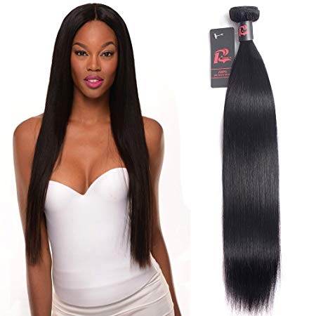 Malaysian Hair Straight 1 Bundle of 10 Inch 100g Human Hair Bundles 8A 100% Unprocessed Malaysian Virgin Hair Natural Color Hair Extension