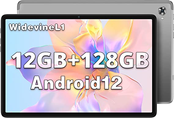 TECLAST Tablet 2023 Newest 10 inch Android 12 Tablets, P40HD 12GB 128GB Tablet, 8 Core Android Tablet with 1TB Expand, 1920 * 1200 IPS, 2.4G/5G WiFi, Bluetooth, GPS, 6000mAh, Dual Camera Speaker