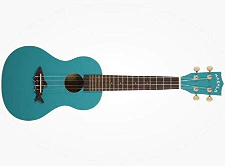 Kala Makala Shark Concert Ukulele (Mako Blue)