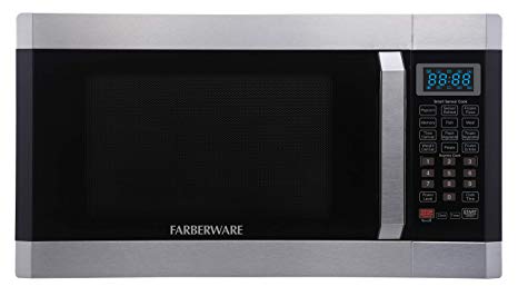 Farberware FMO16AHTPLB 1.6 Cu. Ft. 1100-Watt Microwave Oven with Smart Sensor