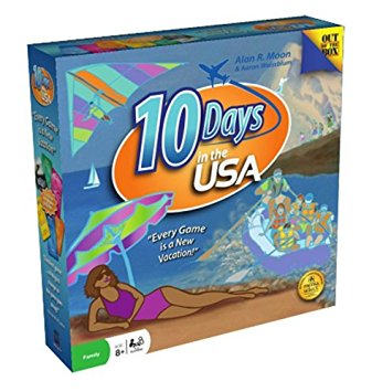 10 Days In The USA Board Game
