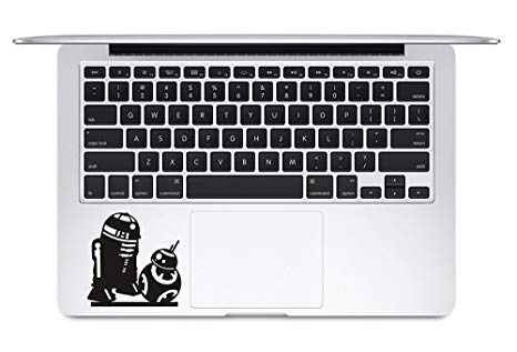 BB-8 And R2-D2 Star Wars Trackpad Apple Macbook Laptop Decal Vinyl Sticker Apple Mac Air Pro Sticker