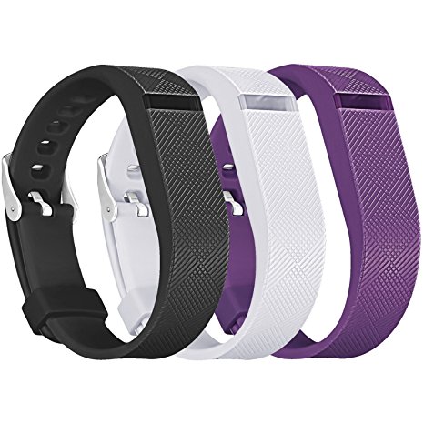 For Fitbit Flex Bands, SKYLET Silicone Replacement Bands for Fitbit Flex Bracelet with Secure Watch Buckle (No Tracker)