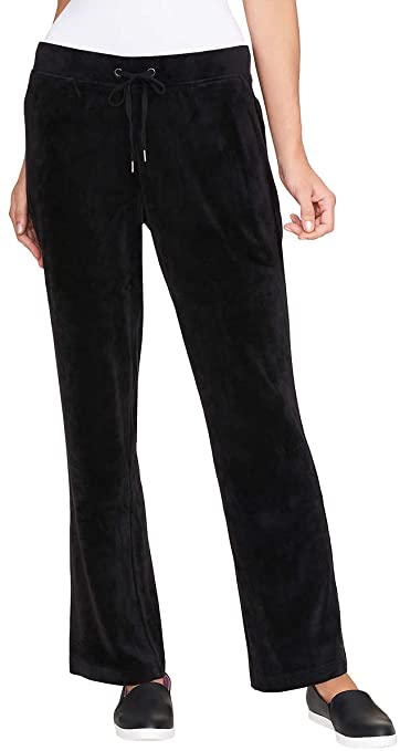 Gloria Vanderbilt Ladies' Jemma Ultra Soft Velour Pants