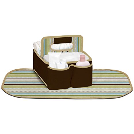 Munchkin SaraBear Diapering Organizer, Brown