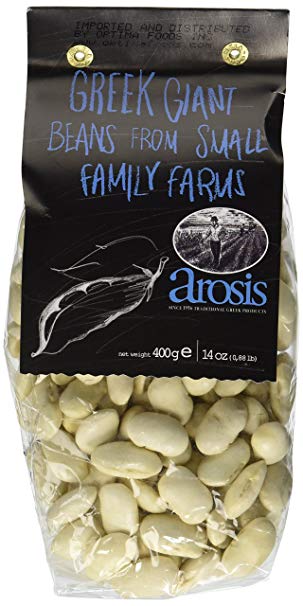 Arosis Dry Giant Beans, 14 oz