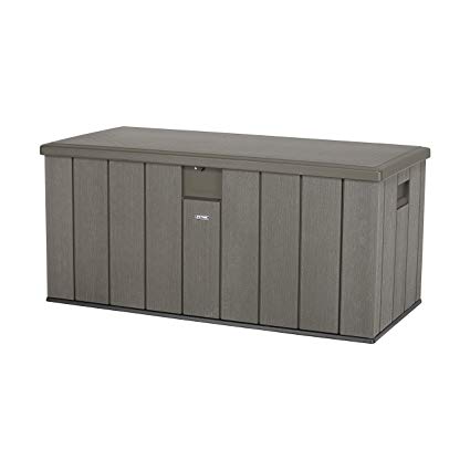 Lifetime 60215 Heavy-Duty Outdoor Storage Deck Box, 150 Gallon