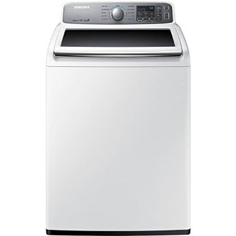 Samsung WA48H7400AW Energy Star 48 Cu Ft Top-Load Washer with AquaJet Technology White