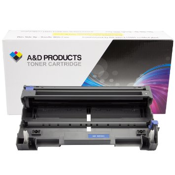 A&D Products Compatible Replacement for Brother DR520 Drum Unit (25,000 Page Yield) works with Brother TN580 Toner Cartridge