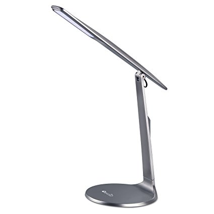 Oxyled T35 LED Table Lamp, Dimmable Touch Control Eye-caring LED Desk Lamp, USB Charged Flexible Modern Fashion Lightweight Desk Lamp for Reading Working Keyboard Light