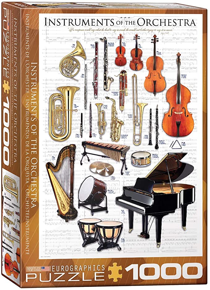 EuroGraphics Instruments of The Orchestra Puzzle (1000-Piece)