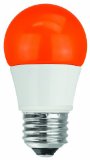 TCP RLAS155WOR LED A15 - 40 Watt Equivalent 5W ORANGE Colored Light Bulb