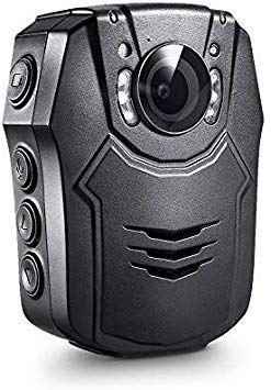 BOBLOV Body Cam 1296P Body Worn Mounted Camera Lightweight Night Vision Cam 150 Degree Angle Playback 7Hours Recoding (Built-in 64G)