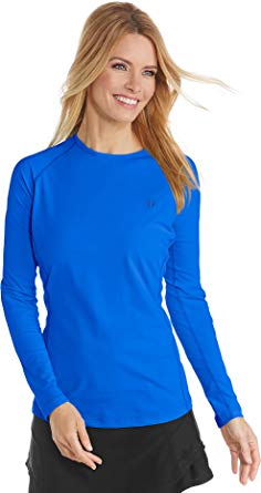 Coolibar UPF 50  Women's Long Sleeve Hightide Swim Shirt - Sun Protective