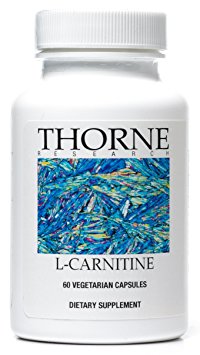 Thorne Research - L-Carnitine - Amino Acid Supplement for Heart and Skeletal Muscle Support - 60 Capsules