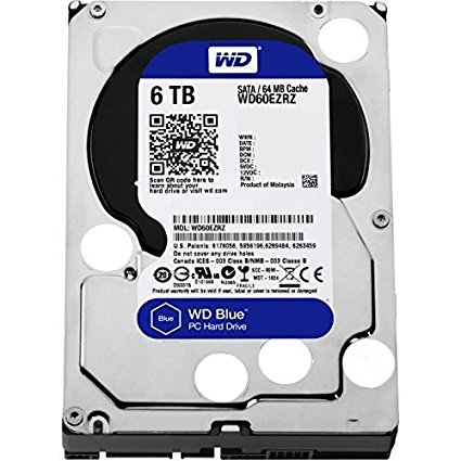 Western Digital 6 TB Desktop Hard Drive - Blue