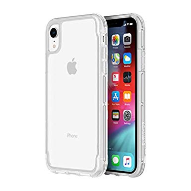 Griffin Survivor Clear Case for iPhone XR with Shock-Absorbing Bumper and Non-Yellowing Back Shell - Clear