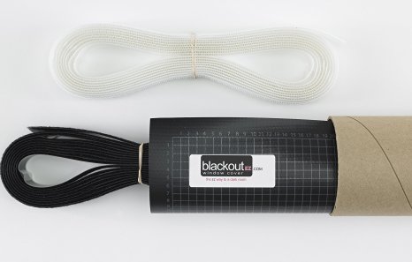 Blackout EZ Window Cover - Small (36" x 48") Black/White