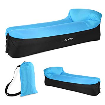 JSVER Inflatable Lounger Air Sofa with Portable Package for Beach and Pool Parties, Travelling, Hiking, Camping, Park