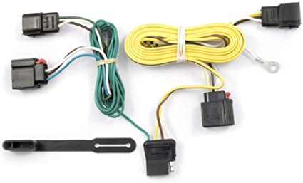 CURT 56009 Vehicle-Side Custom 4-Pin Trailer Wiring Harness, Fits Select Jeep Grand Cherokee