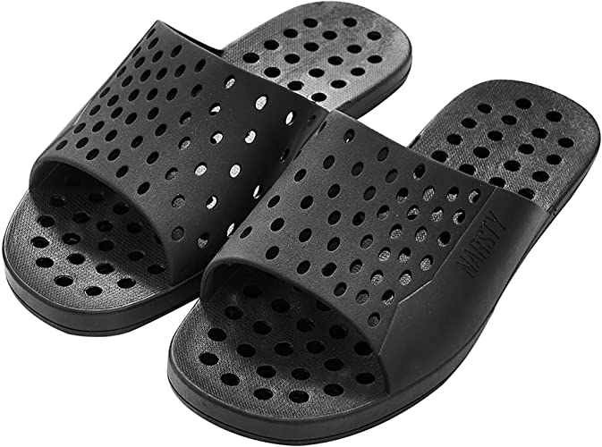Narsty - Antimicrobial Men's Shower Sandals with Anti-Slip Grip