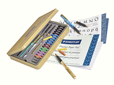 Staedtler Calligraphy Pen Set, 33-Piece - SM5V - Blue