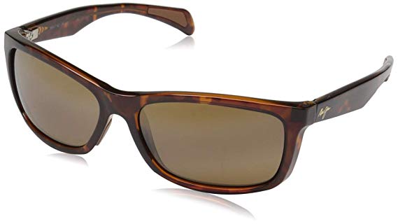 Maui Jim Puhi Wrap Frame Sunglasses