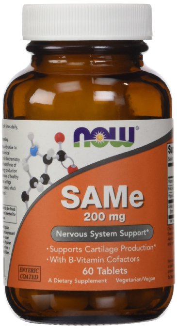 NOW Foods Sam-e 200mg, 60 Tablets