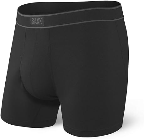Saxx Men's Underwear - Vibe Super Soft Boxer Briefs with Built-in Pouch Support