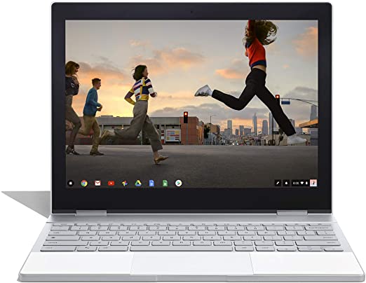 Google Pixelbook (512GB SSD, 16GB RAM, UK QWERTY Keyboard, Intel Core i7, Chrome OS) 12.3" inch Touchscreen Wi-Fi Laptop (Silver) - International Version